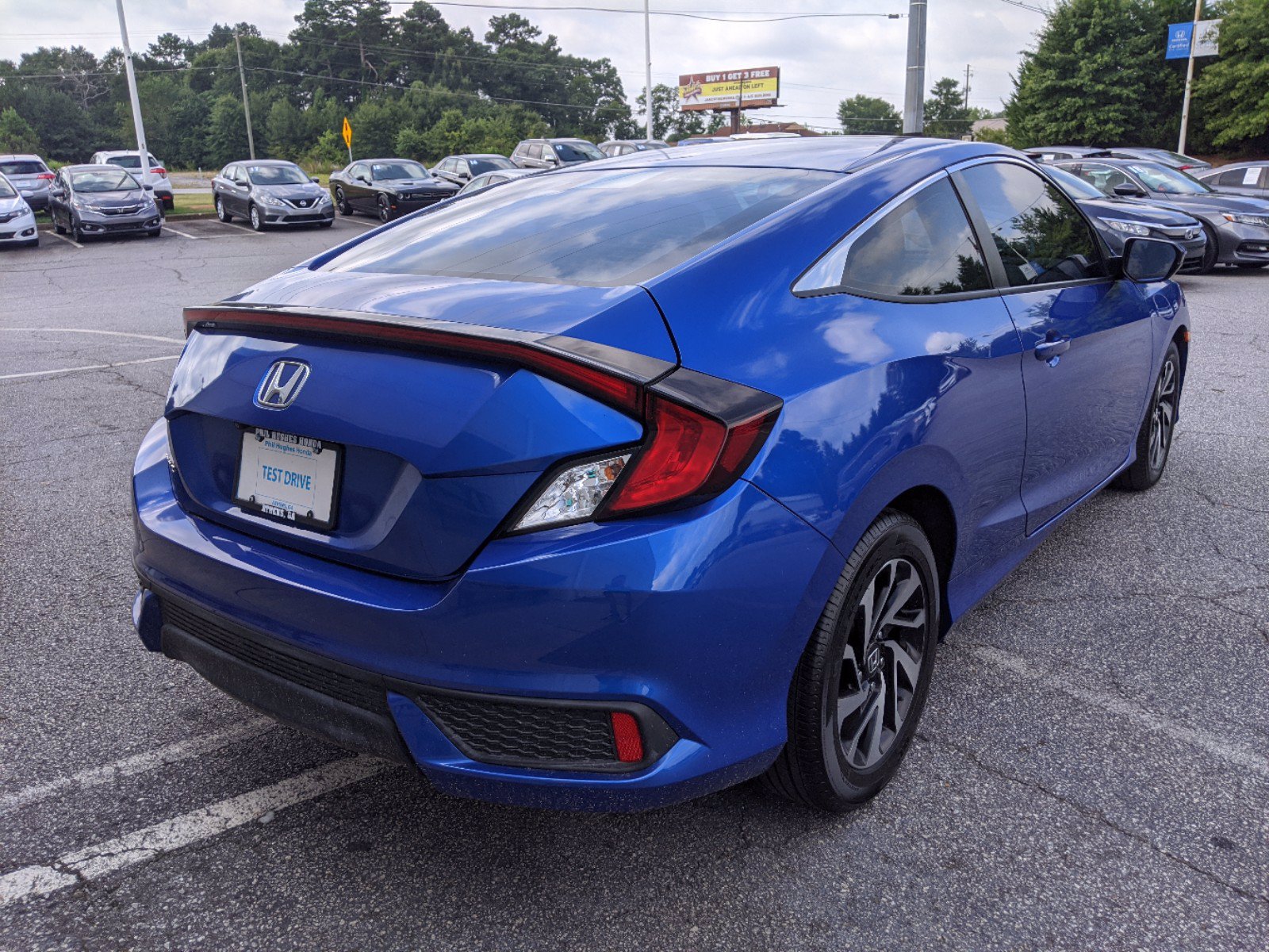 Pre-Owned 2017 Honda Civic Coupe LX-P 2dr Car in Athens #P1304 | Phil ...